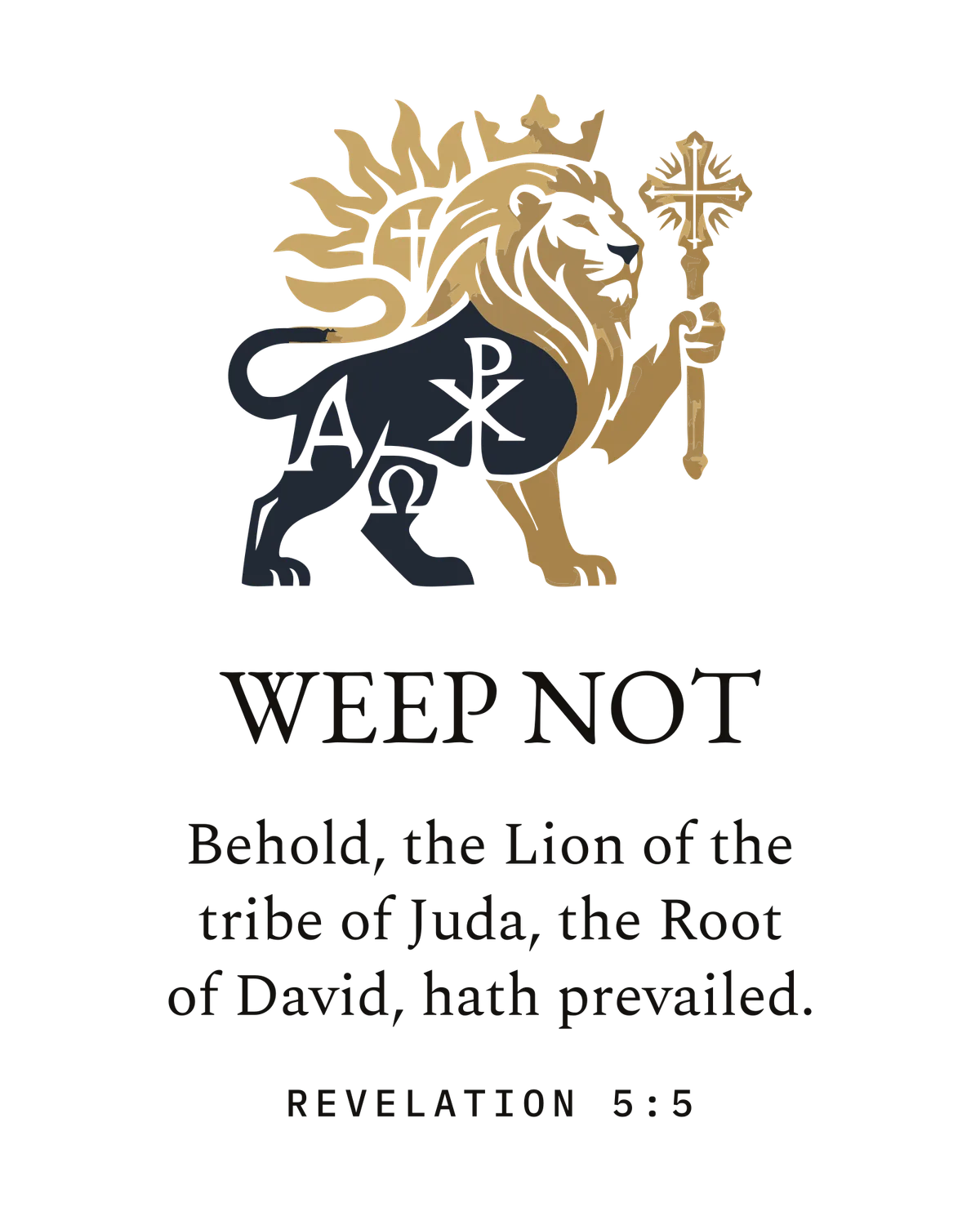 LION OF JUDAH — the print